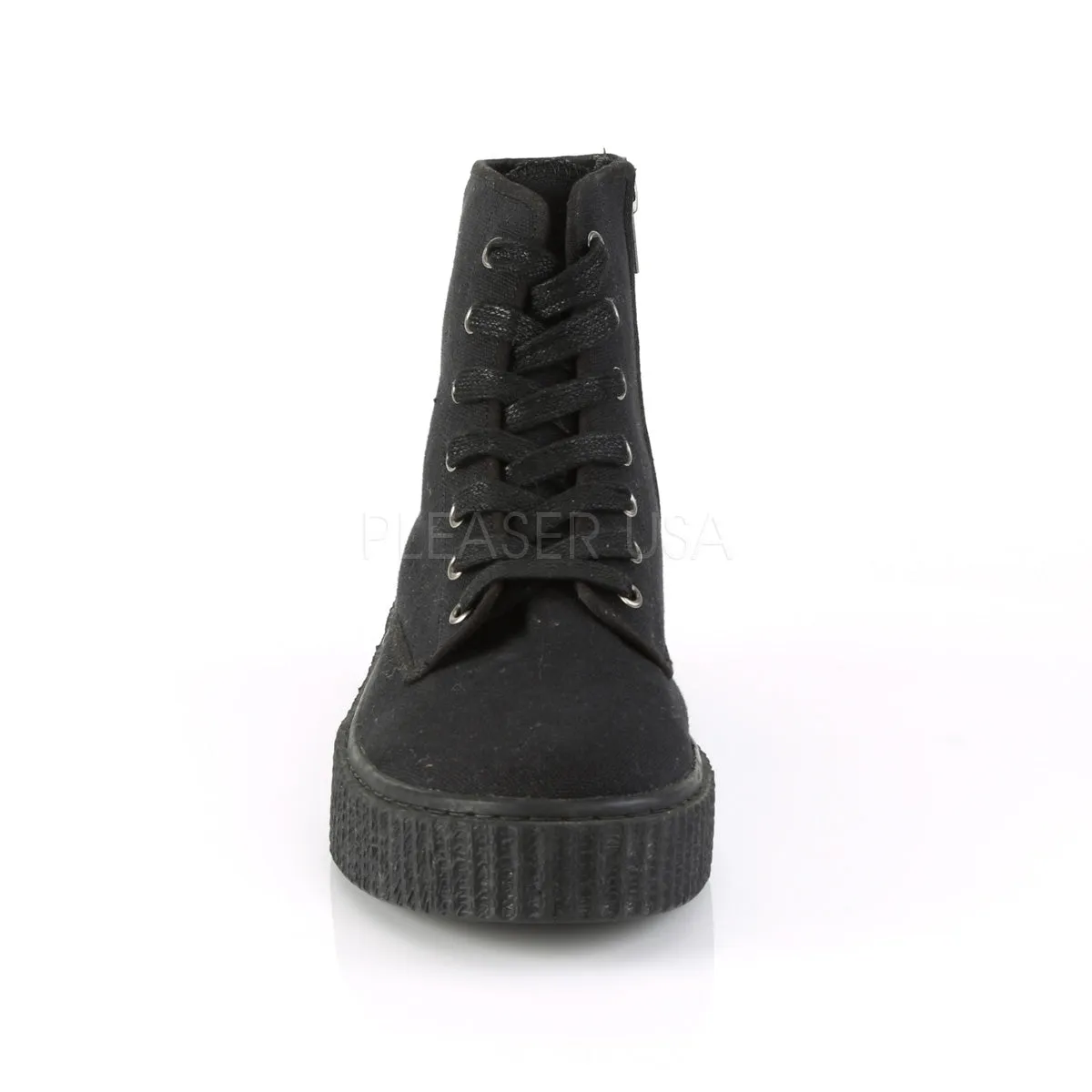 1 Inch Platform SNEEKER-201 Black