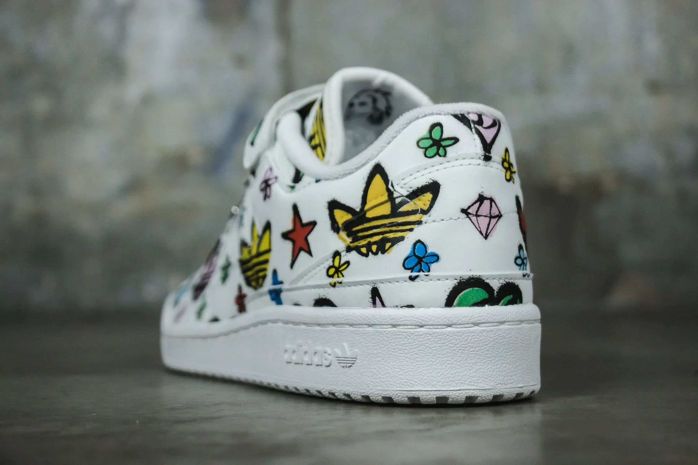 adidas Forum 84 Low x Jeremy Scott "Monogram Graffiti"