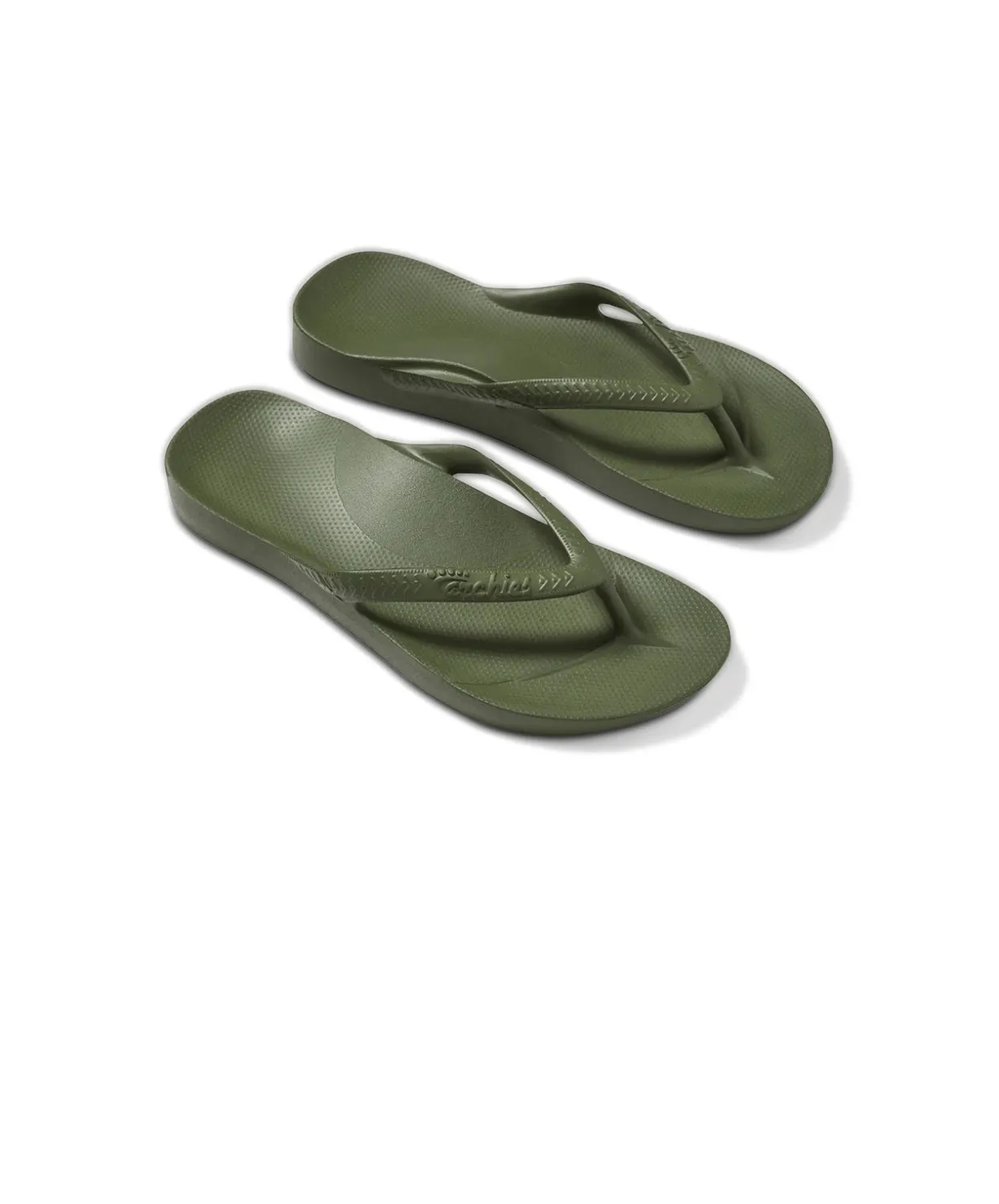 Archies Arch Support Khaki Thongs