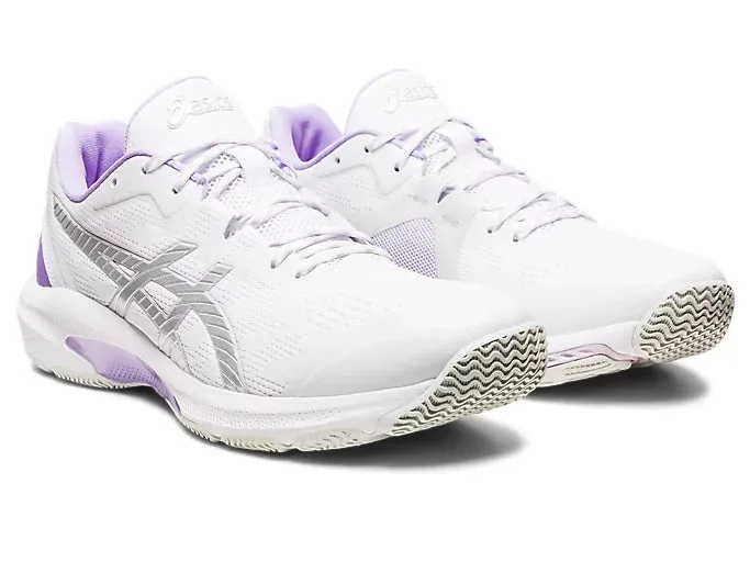 Asics Netburner Shield FF Womens White/Pure Silver