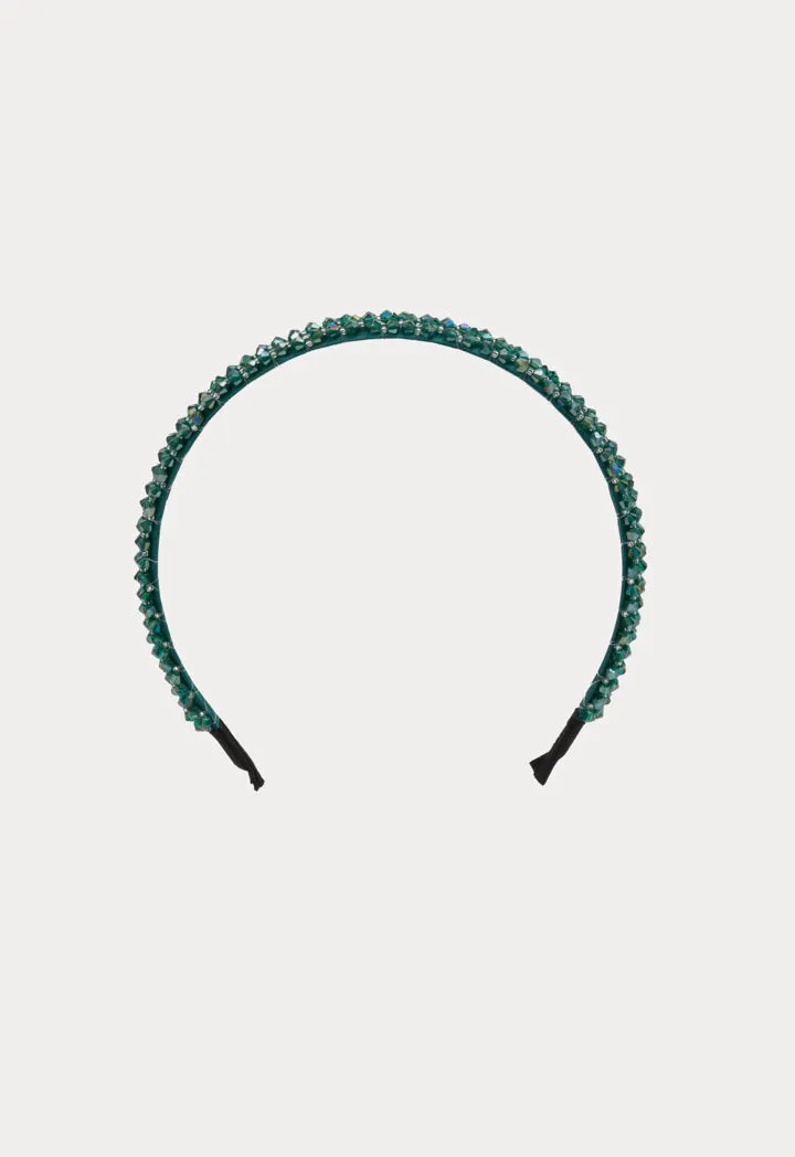 Beaded Swarovski Headband