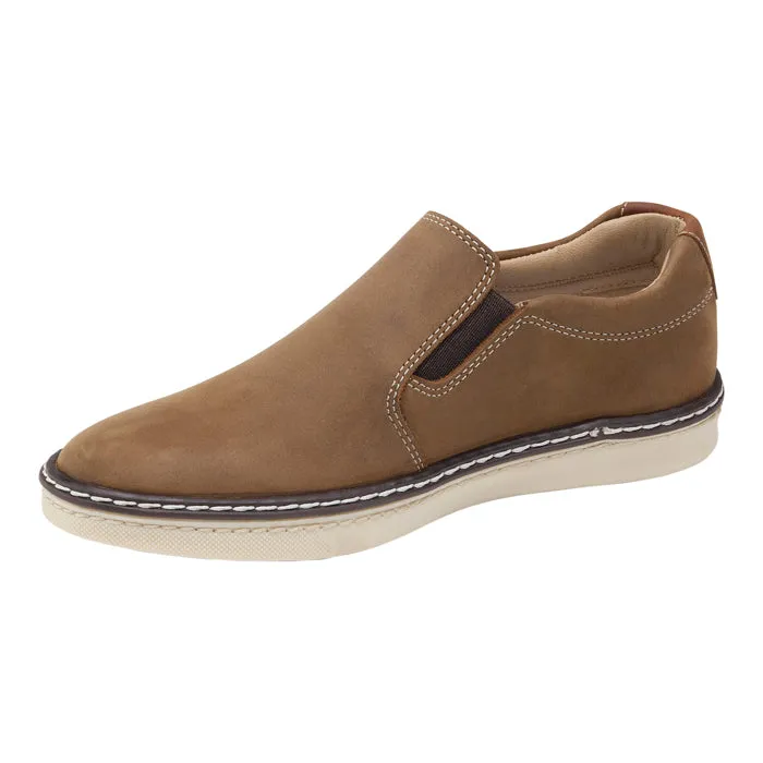 Big Boy Johnston & Murphy McGuffey Slip On Brown