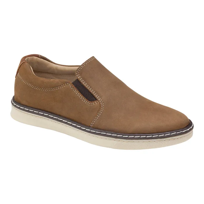 Big Boy Johnston & Murphy McGuffey Slip On Brown