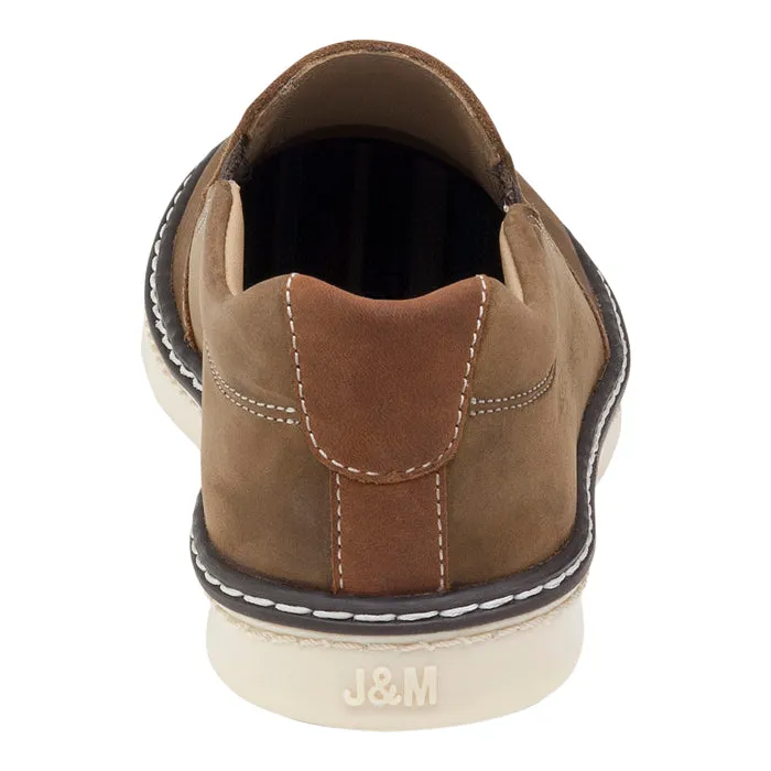 Big Boy Johnston & Murphy McGuffey Slip On Brown