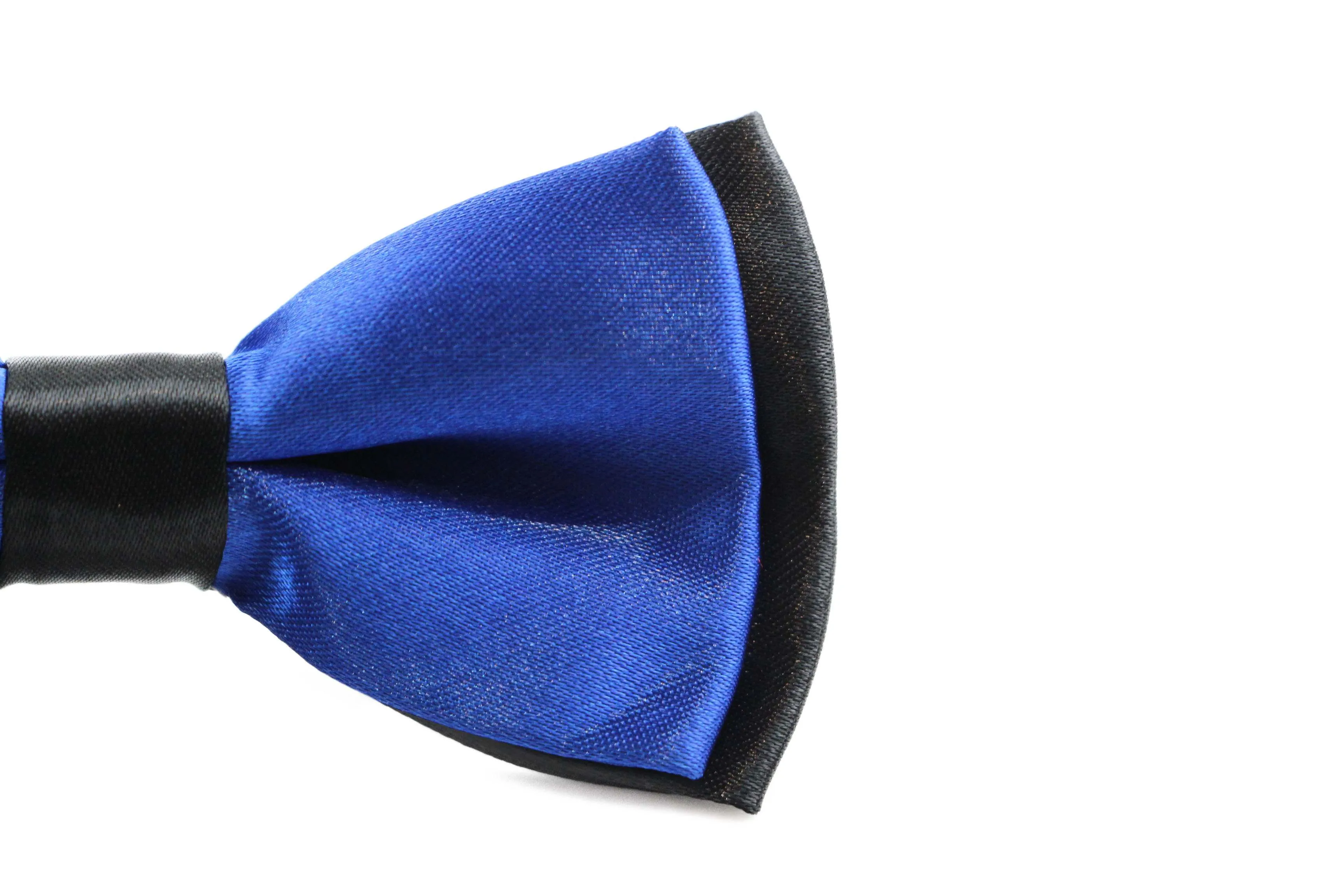 Boys Blue Two Tone Layer Bow Tie