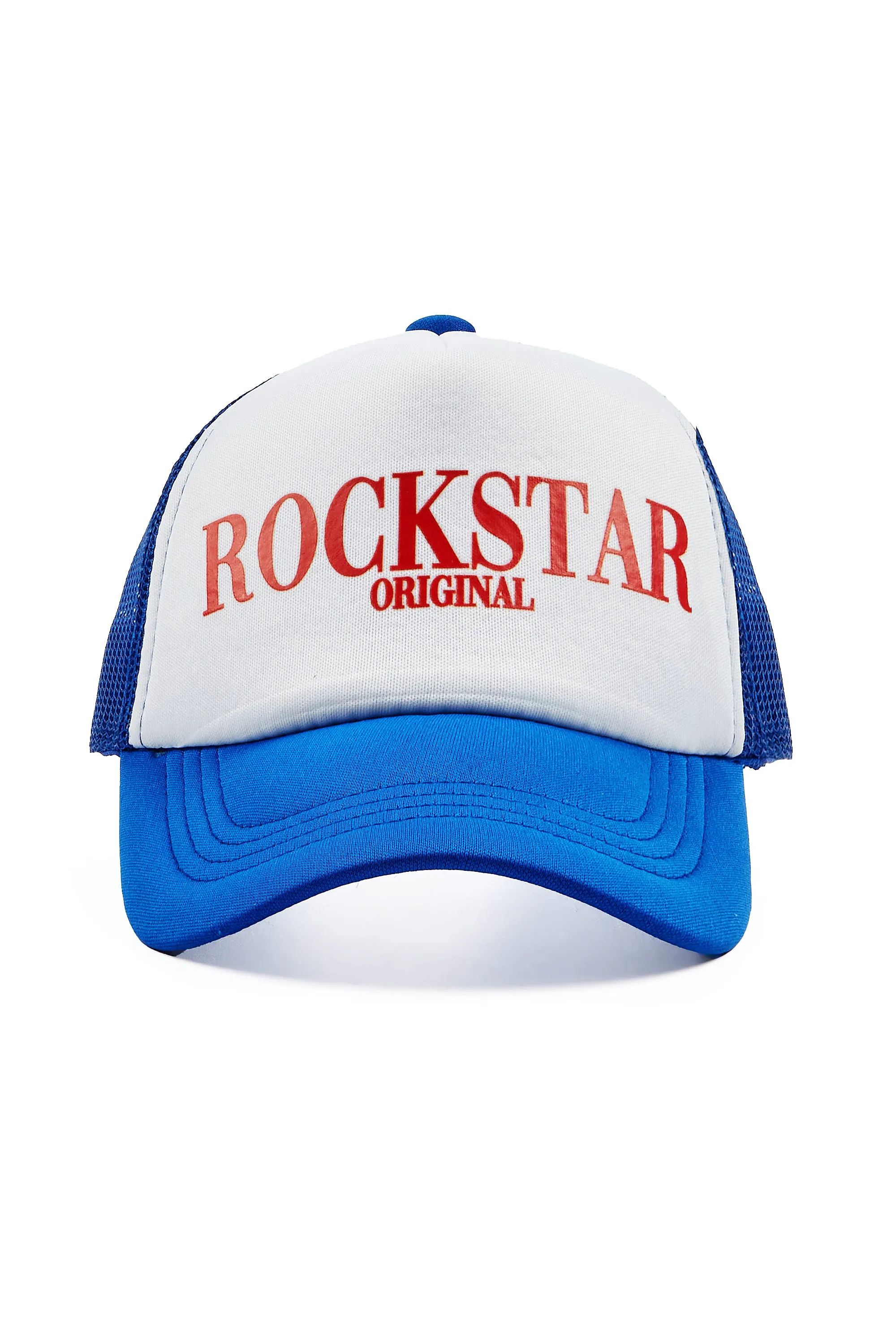 Boys Octavio White/Royal Trucker Hat