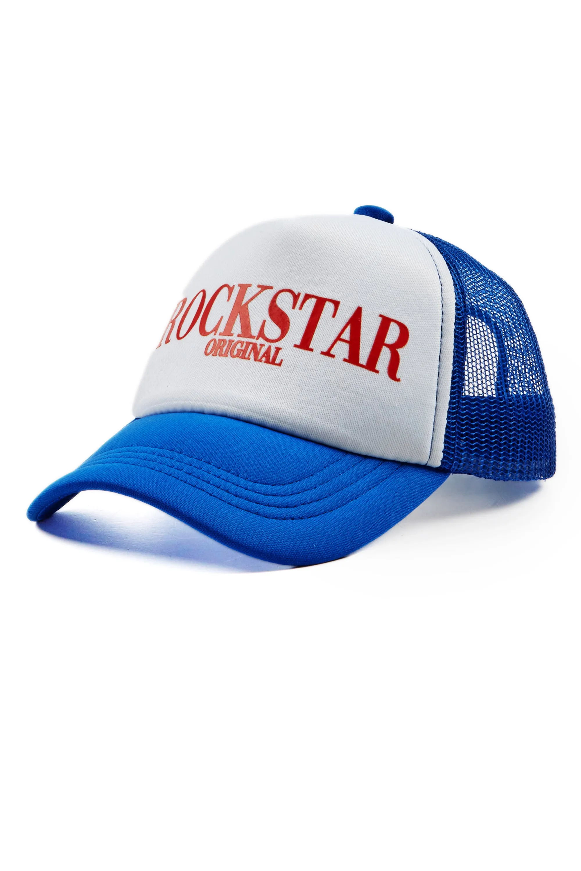 Boys Octavio White/Royal Trucker Hat