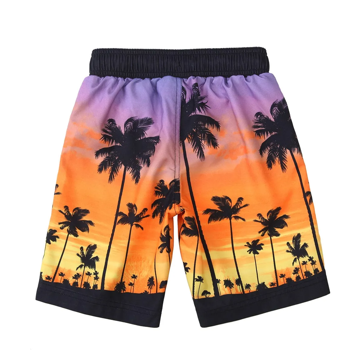 Boys' Quick Dry Mesh Lined Swim Trunks