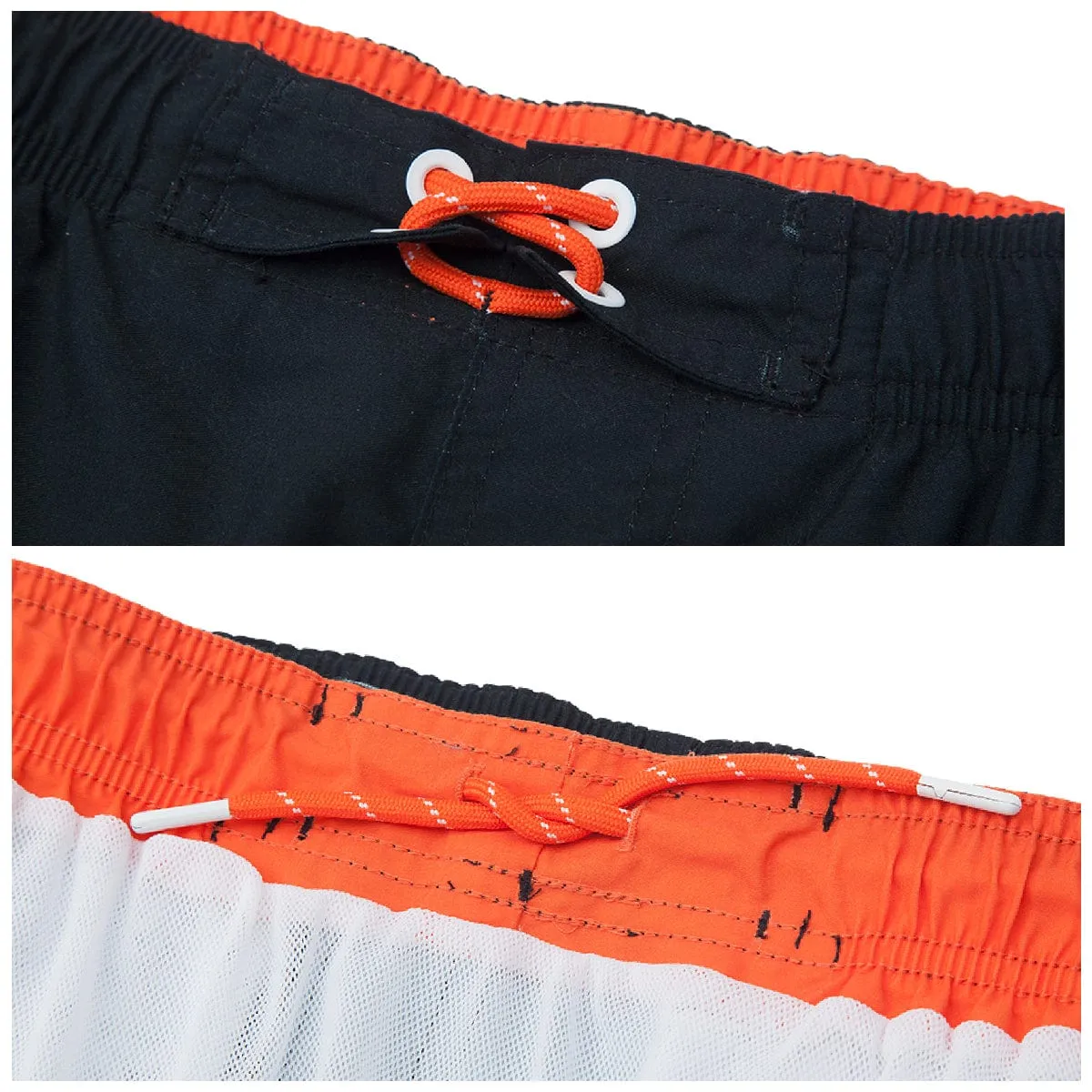 Boys' Quick Dry Mesh Lined Swim Trunks