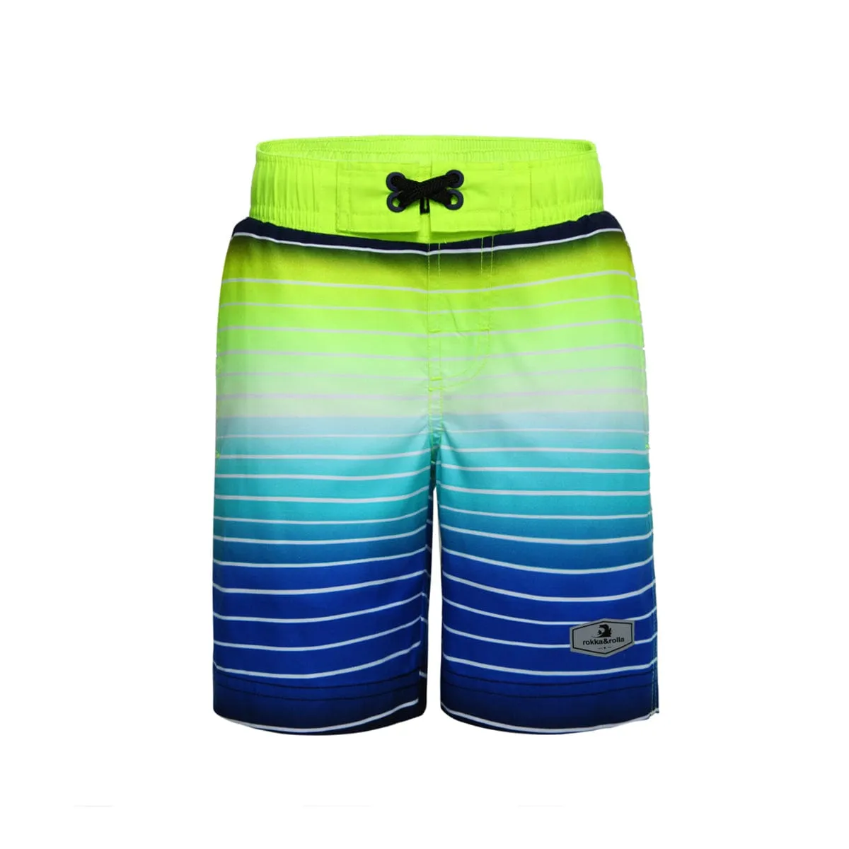 Boys' Quick Dry Mesh Lined Swim Trunks