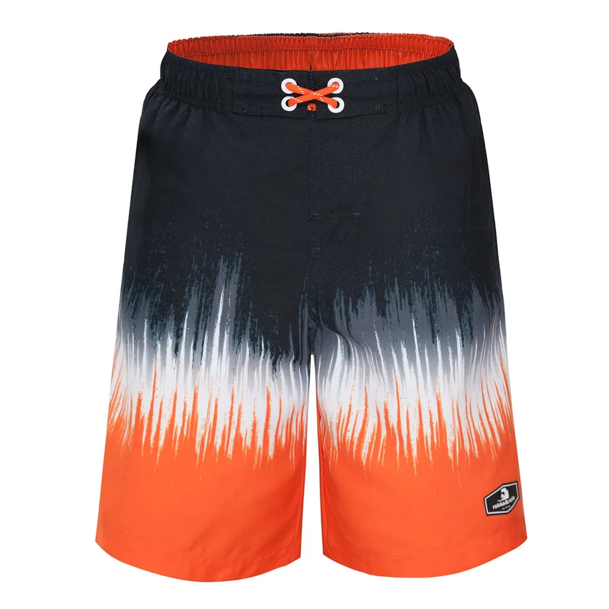 Boys' Quick Dry Mesh Lined Swim Trunks