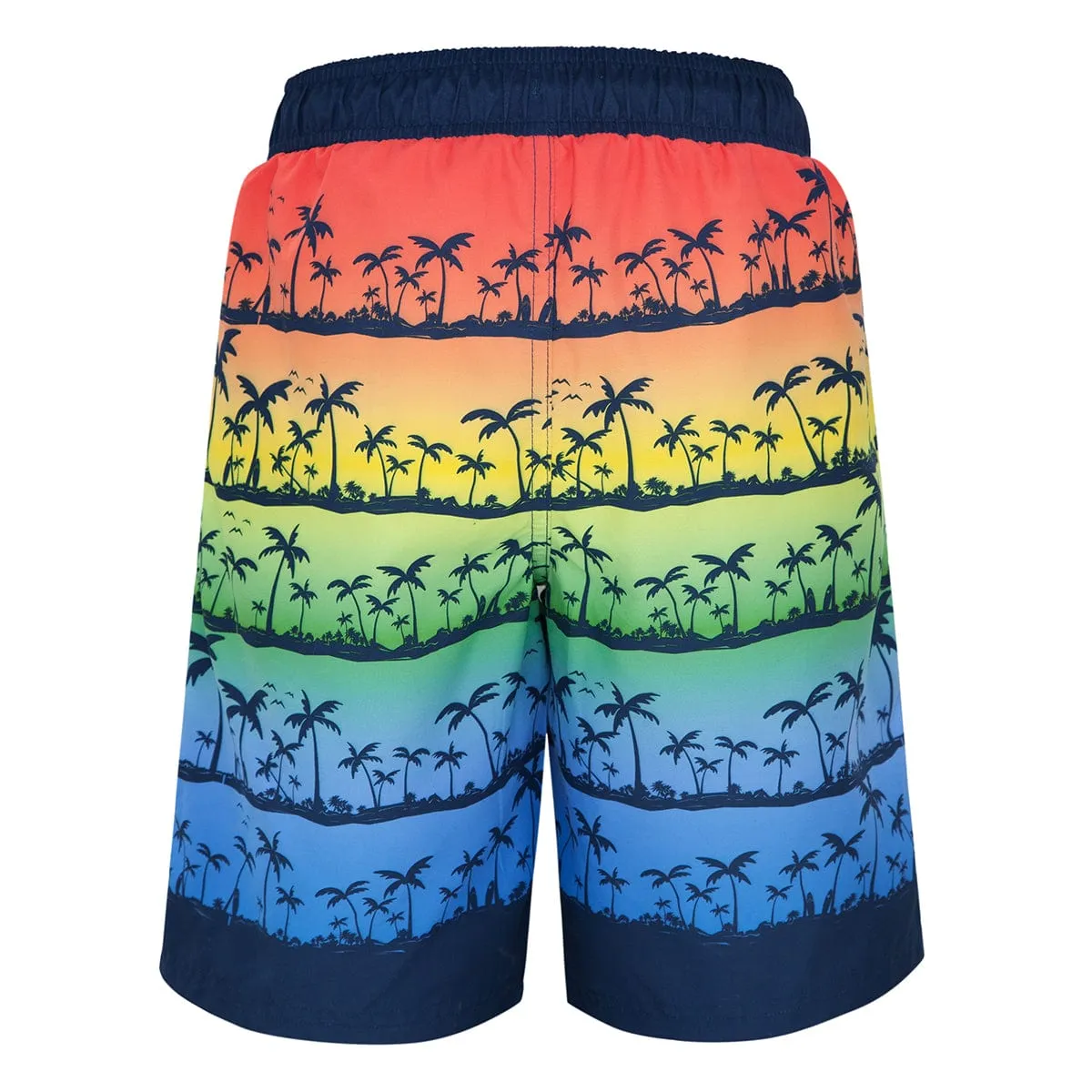 Boys' Quick Dry Mesh Lined Swim Trunks