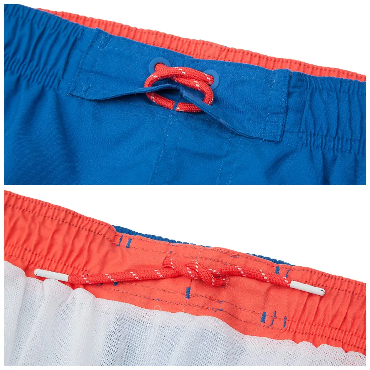 Boys' Quick Dry Mesh Lined Swim Trunks