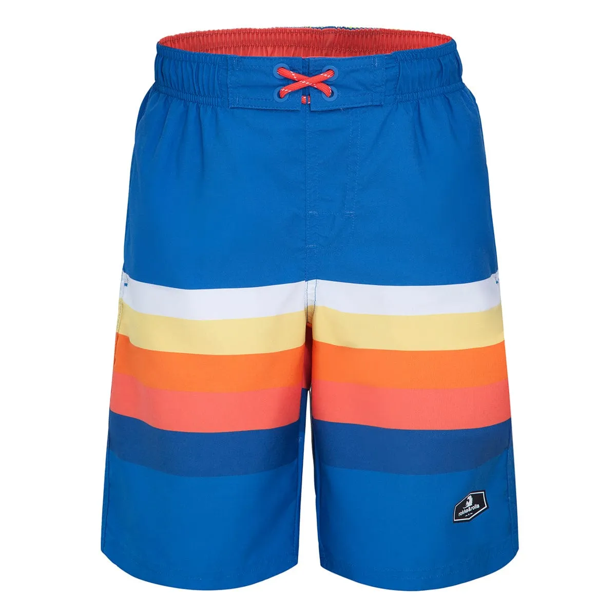 Boys' Quick Dry Mesh Lined Swim Trunks