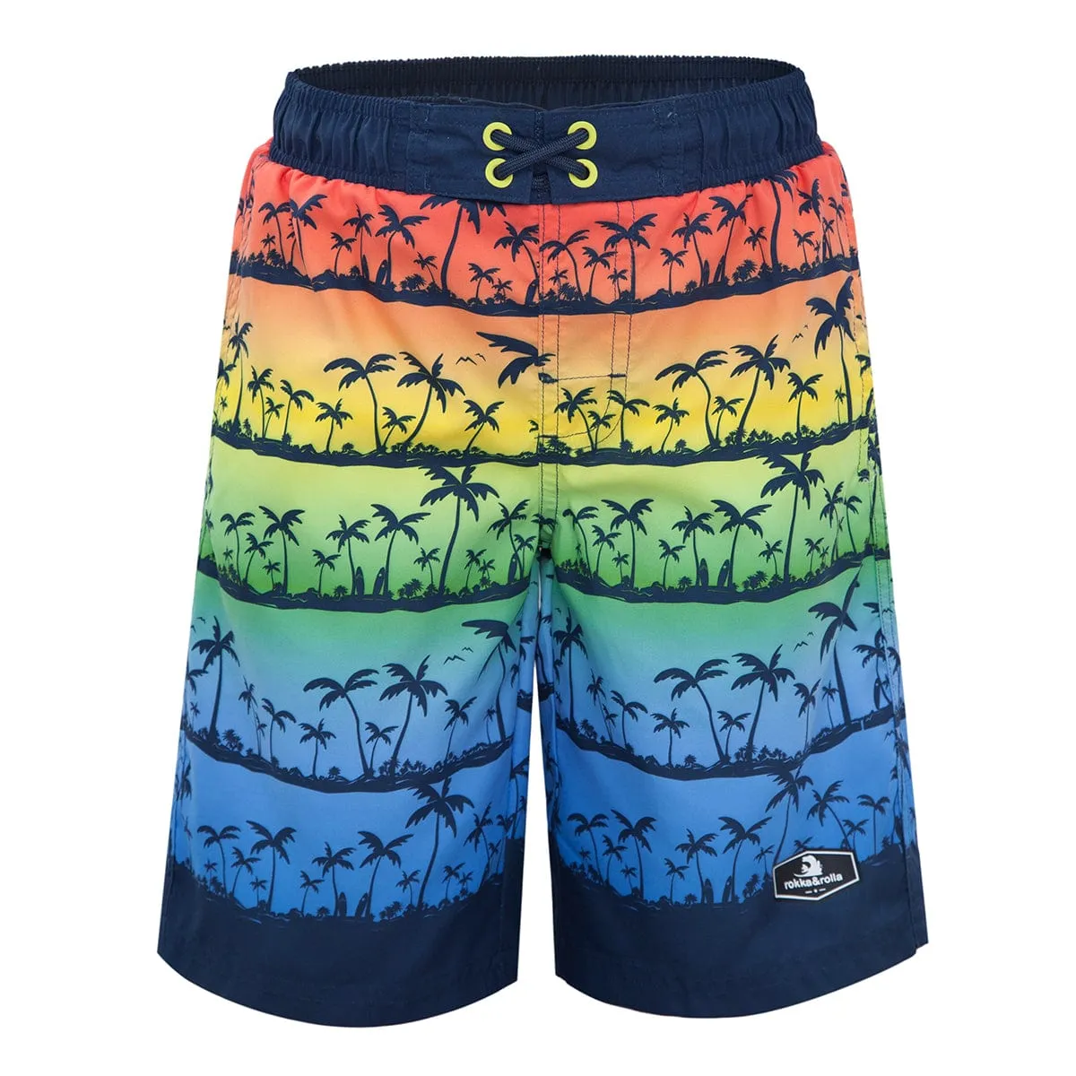 Boys' Quick Dry Mesh Lined Swim Trunks