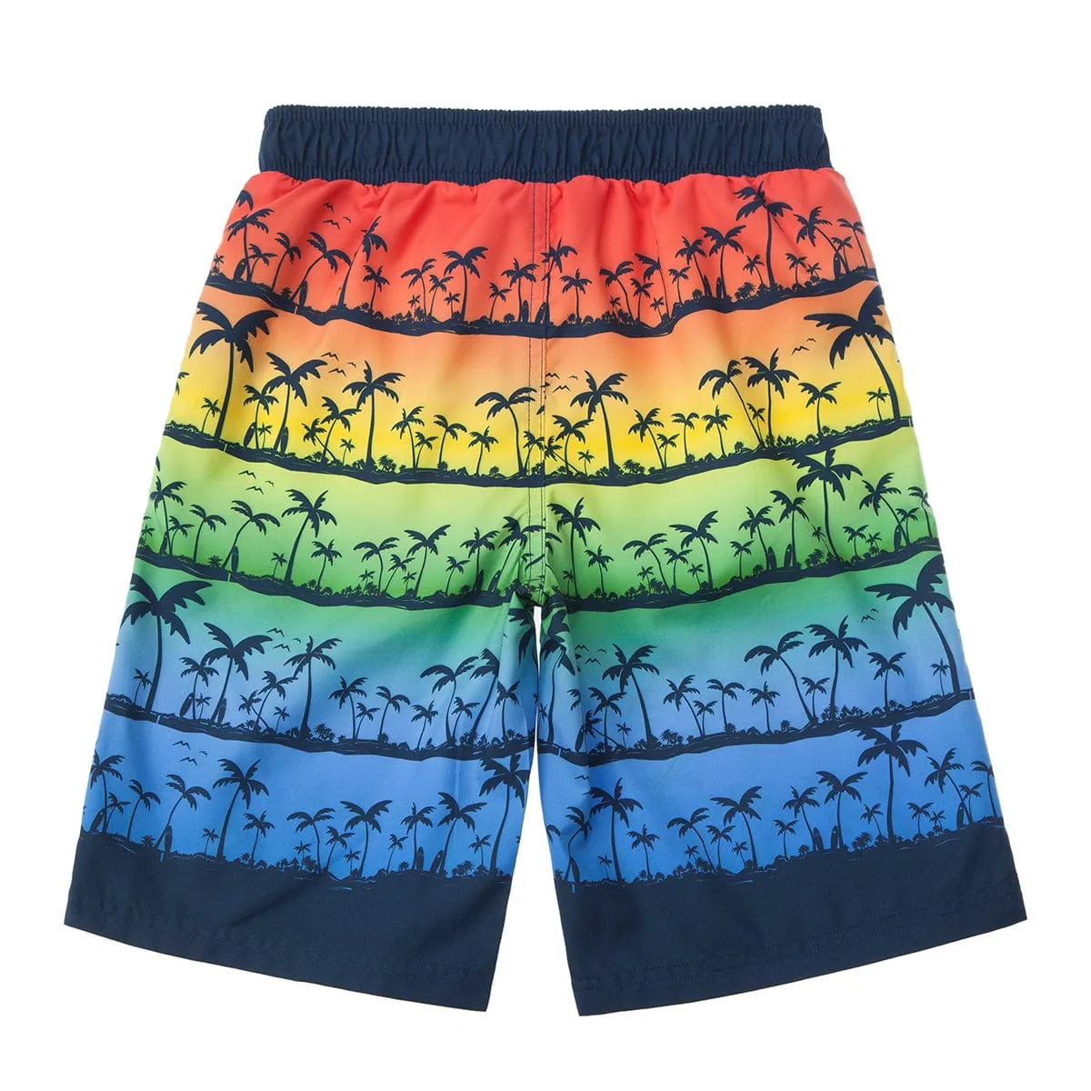 Boys' Quick Dry Mesh Lined Swim Trunks