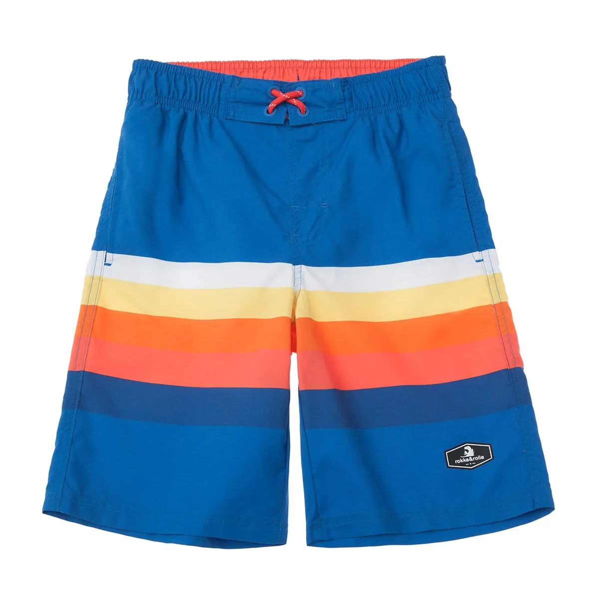 Boys' Quick Dry Mesh Lined Swim Trunks