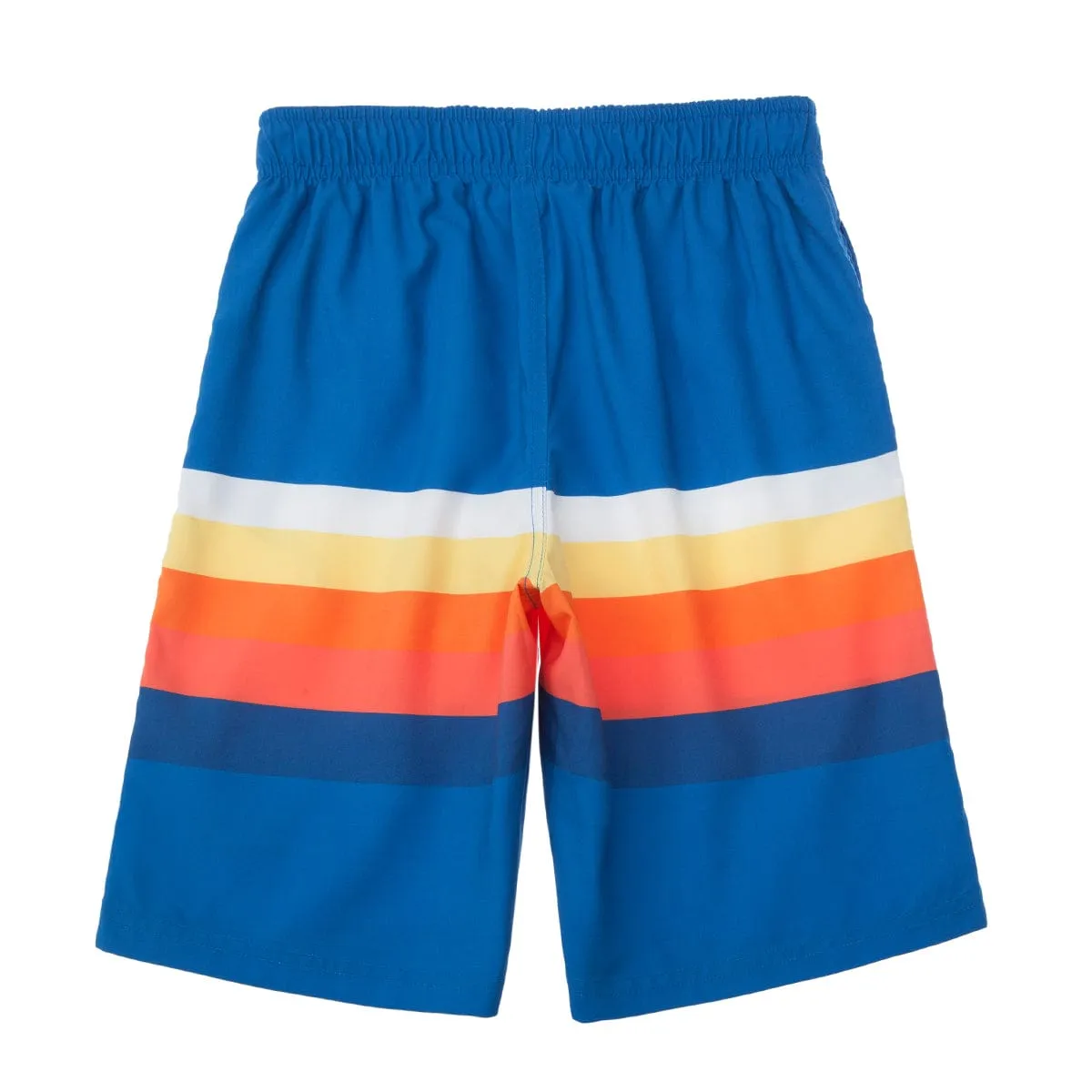 Boys' Quick Dry Mesh Lined Swim Trunks