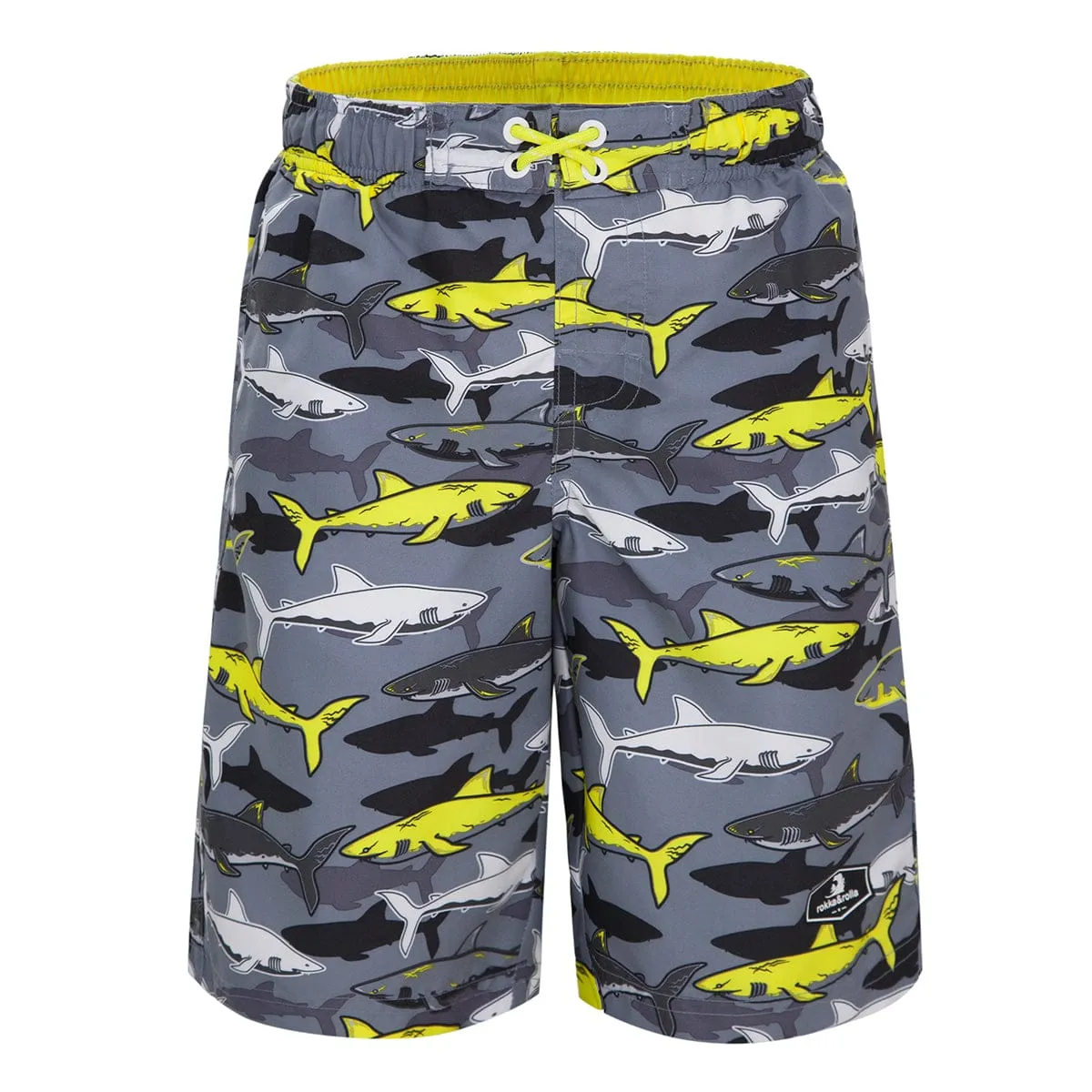 Boys' Quick Dry Mesh Lined Swim Trunks