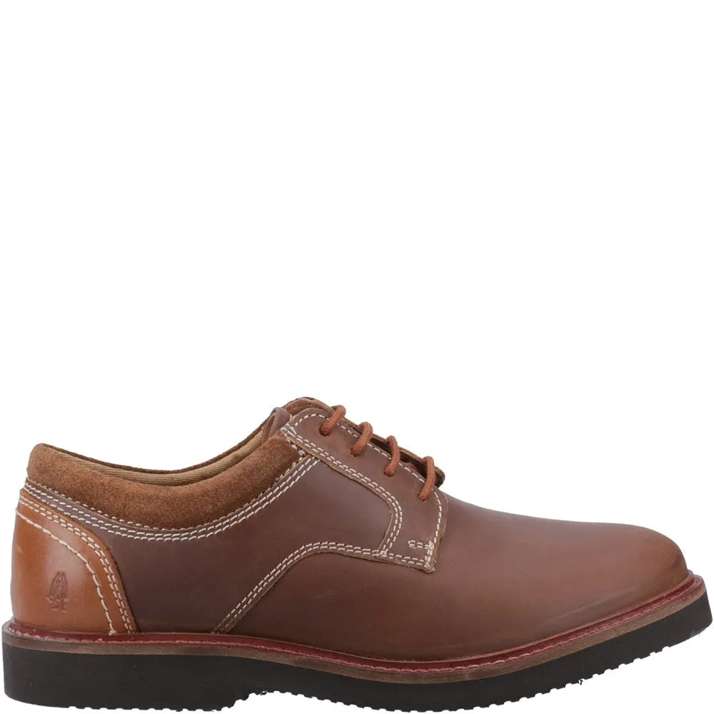 Brown Wheeler Lace-Up Shoes