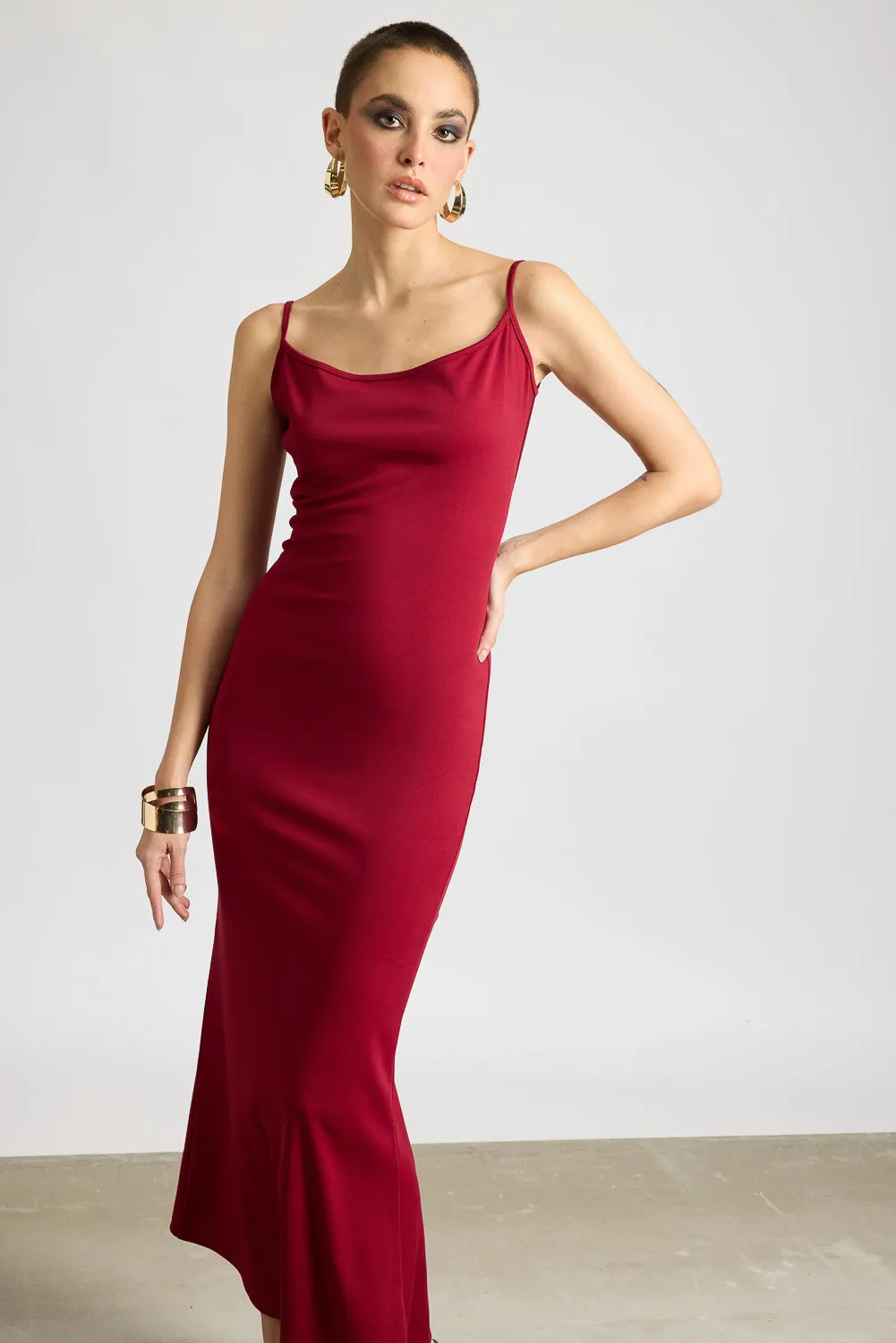 Cherry Dream Backless Dress