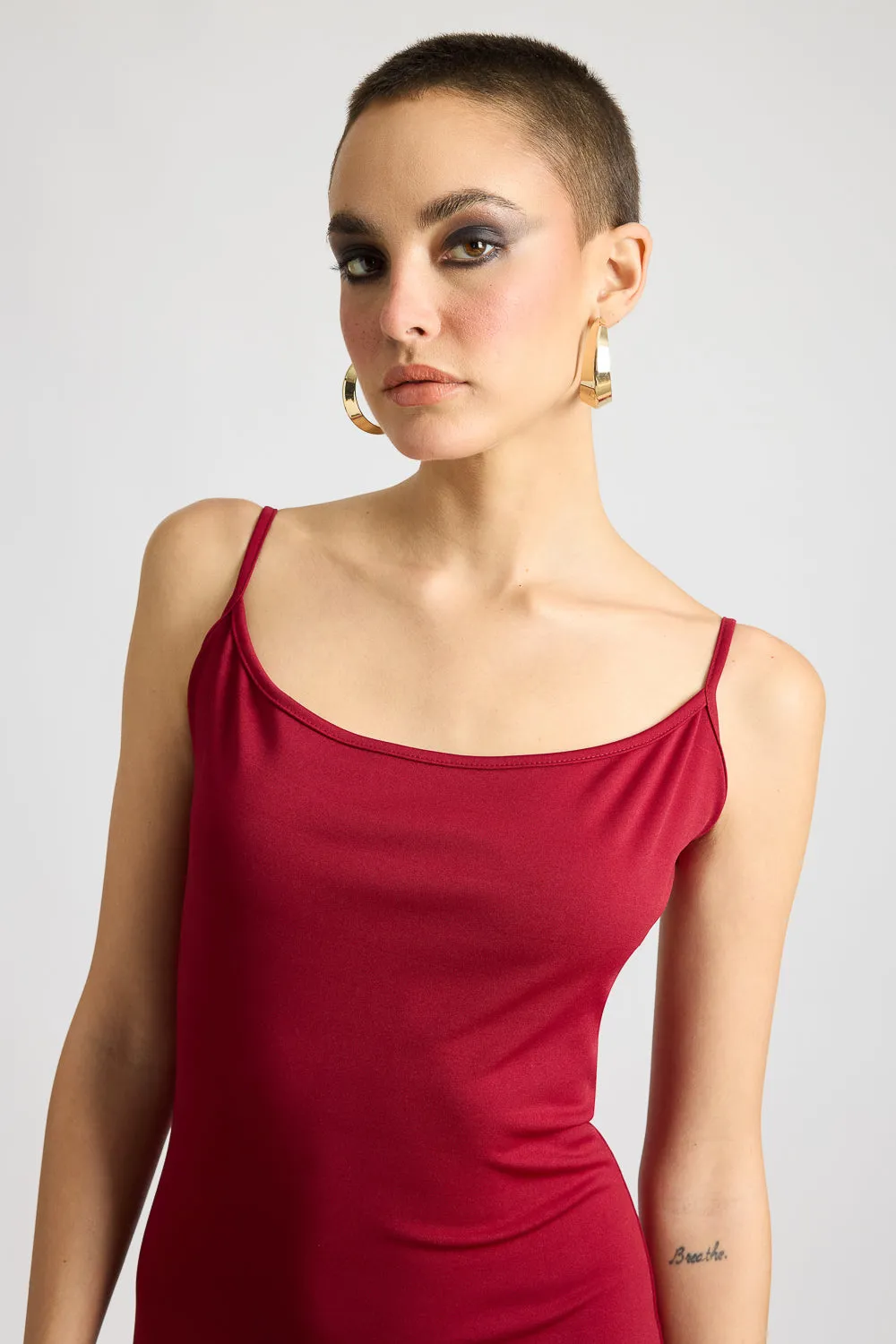 Cherry Dream Backless Dress