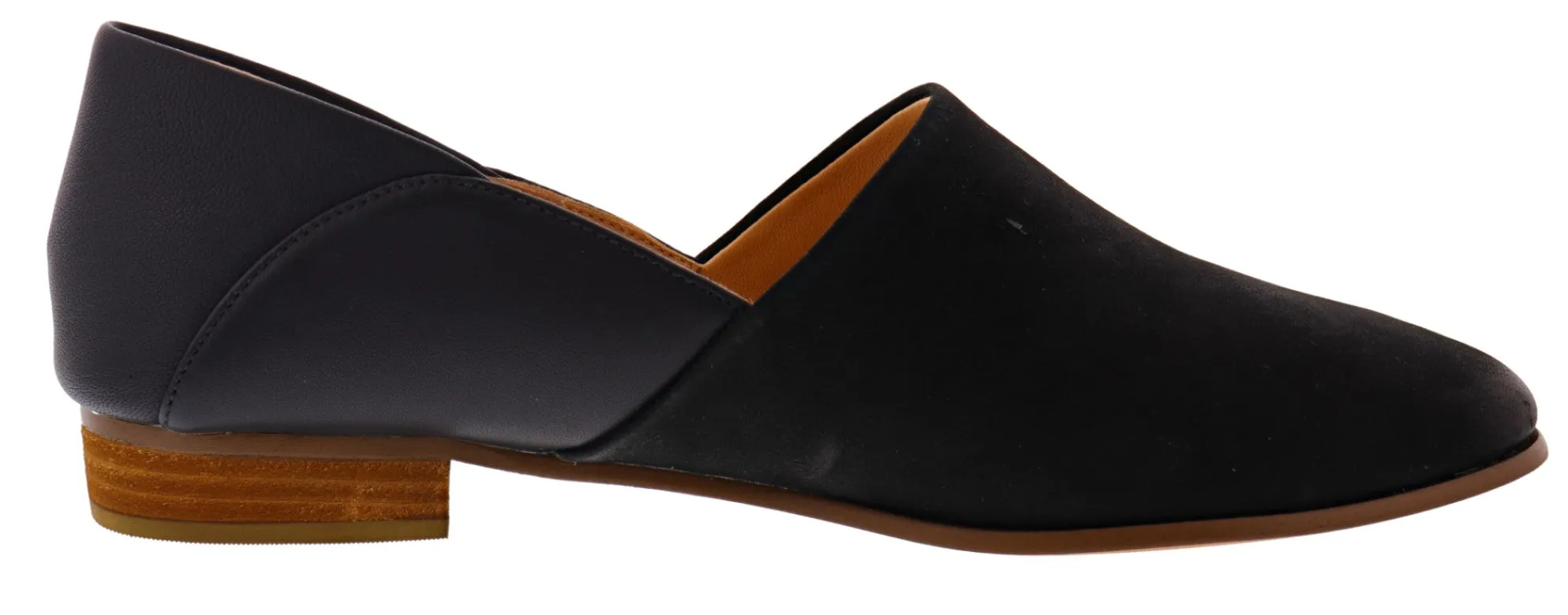 Clarks Women's Pure Tone Black Dressy Flats