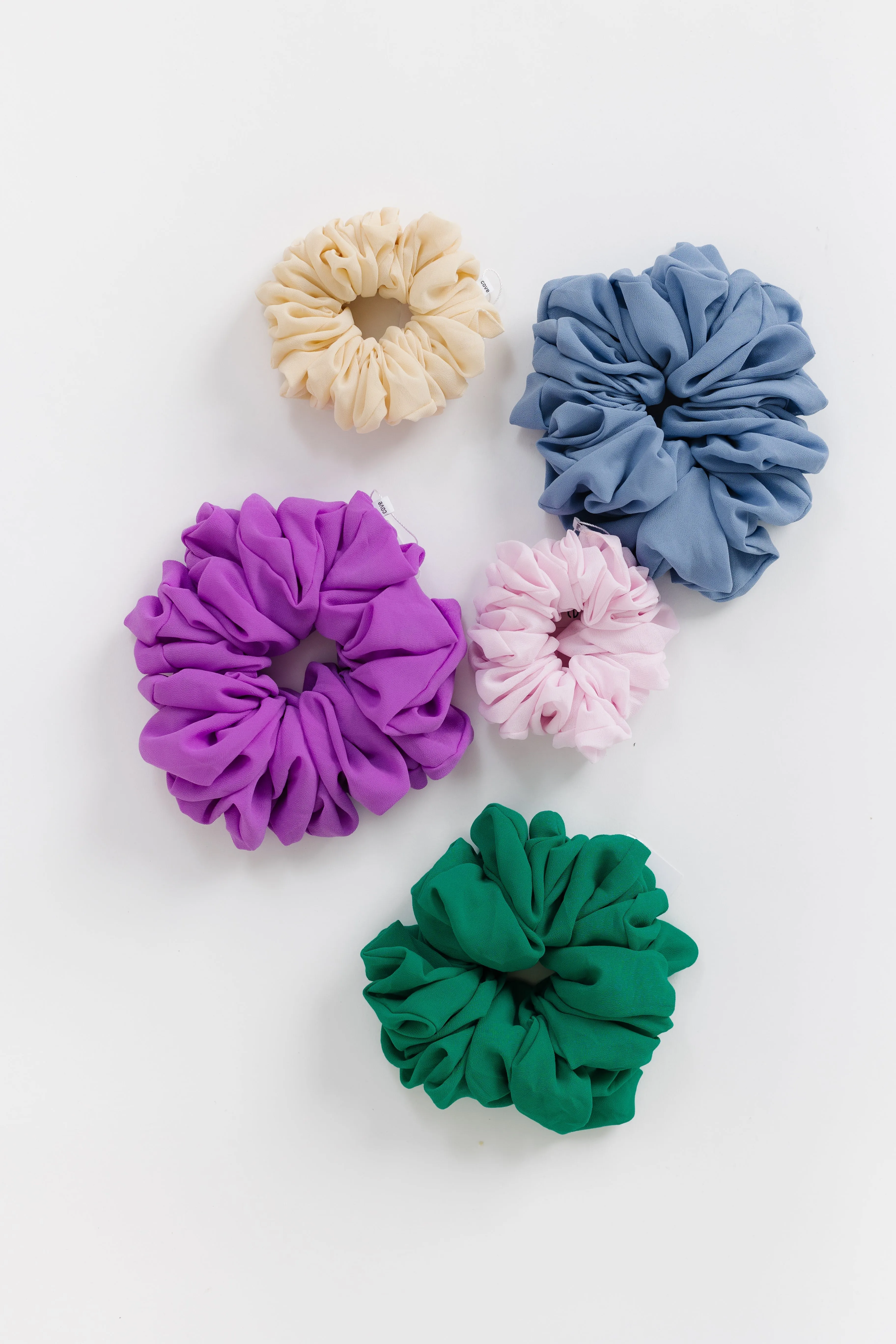 Cove Chiffon Scrunchie