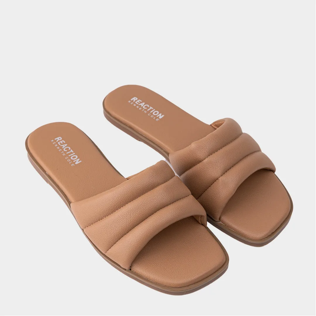 Dalia Puffy Slide Sandalia Flat para Mujer