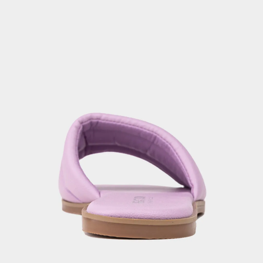 Dalia Puffy Slide Sandalia Flat para Mujer