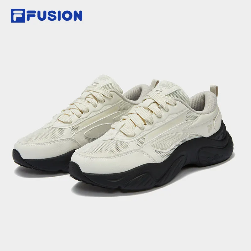 FILA FUSION FUSION CONCH DX Women Sneakers (Grey / Black and White)