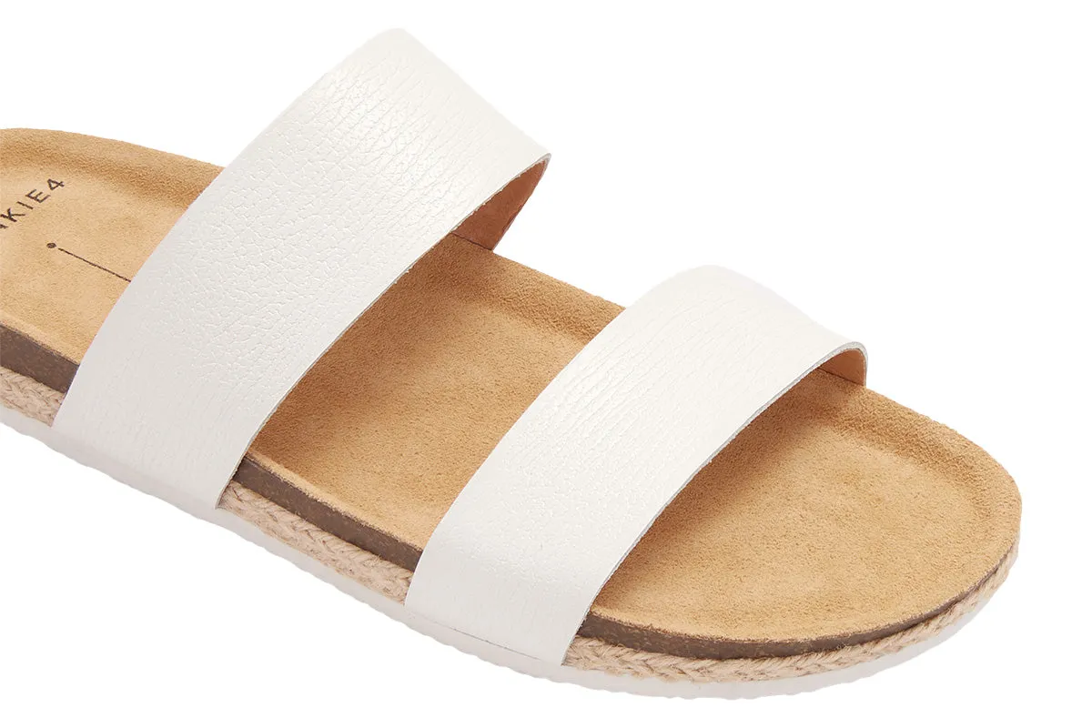 Frankie 4 Maria III White Grain Womens