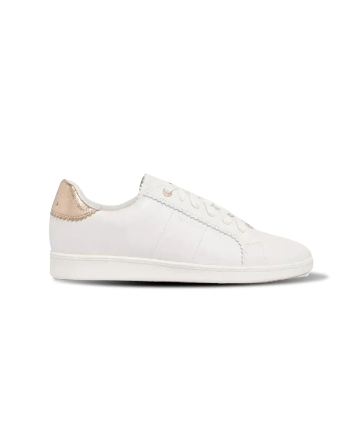 Frankie4 Jackie IV White/Rose Gold Sneakers