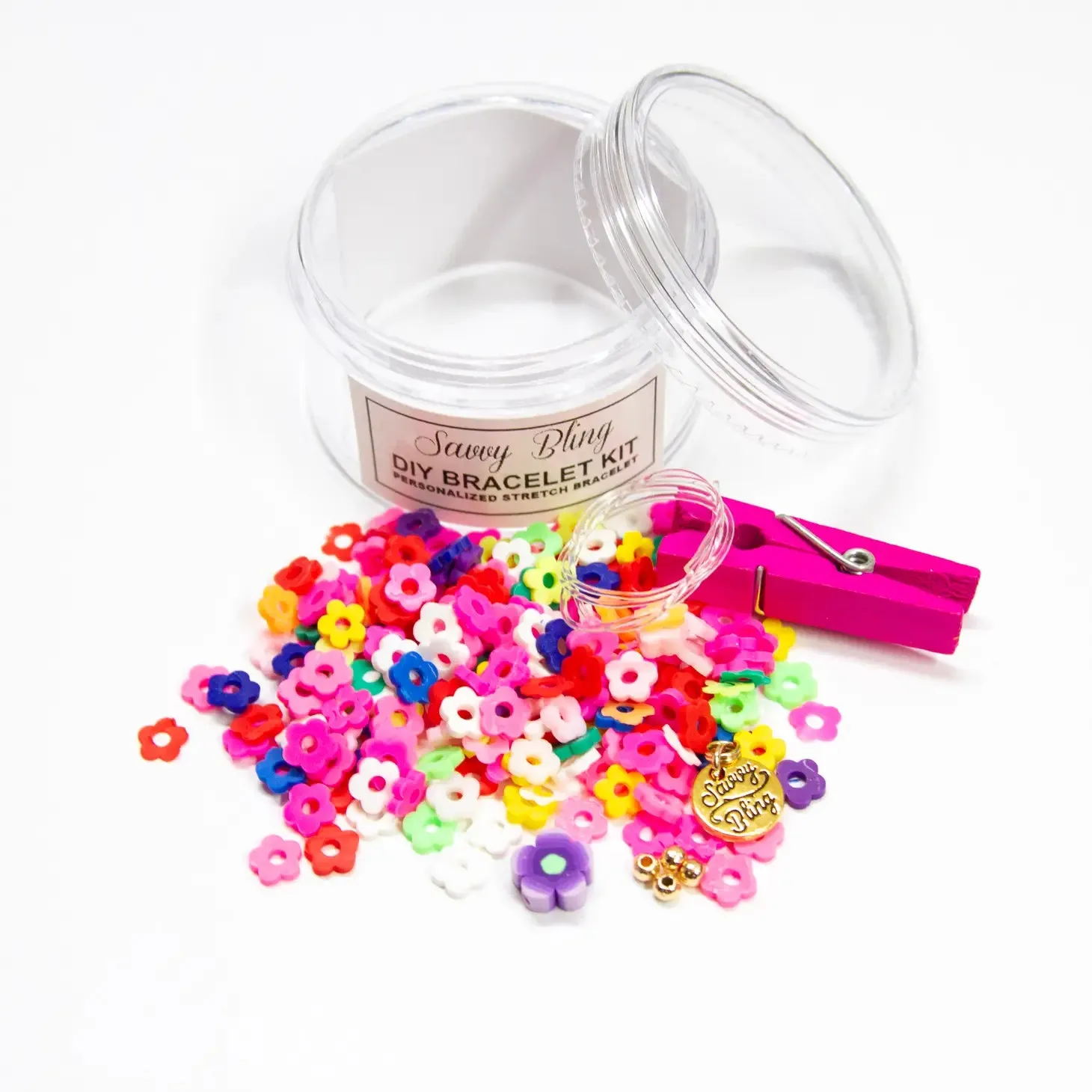 Girls Flower Power Bracelet Kit