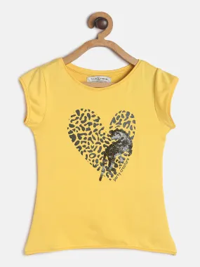 Girls Yellow T-shirt