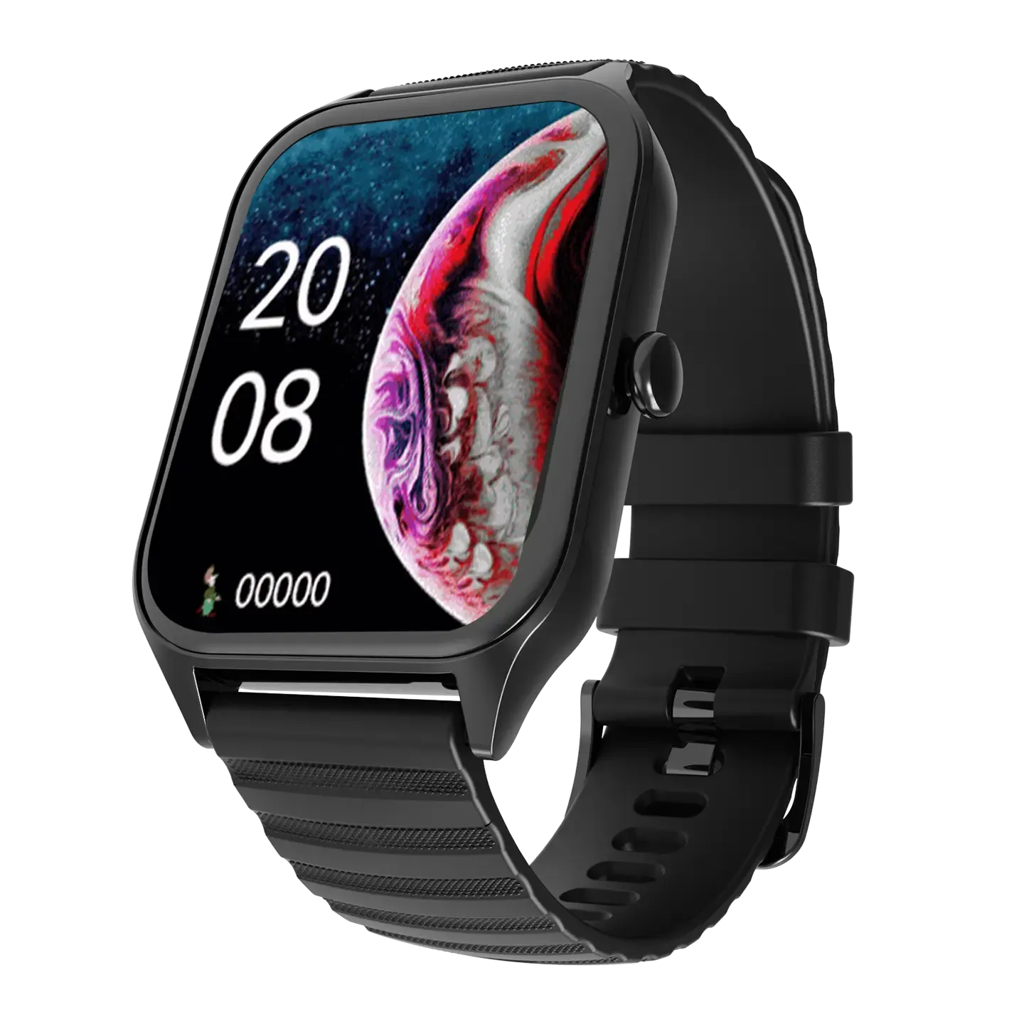 Hammer Stroke Bluetooth Calling Smartwatch With largest 1.96" TFT Display