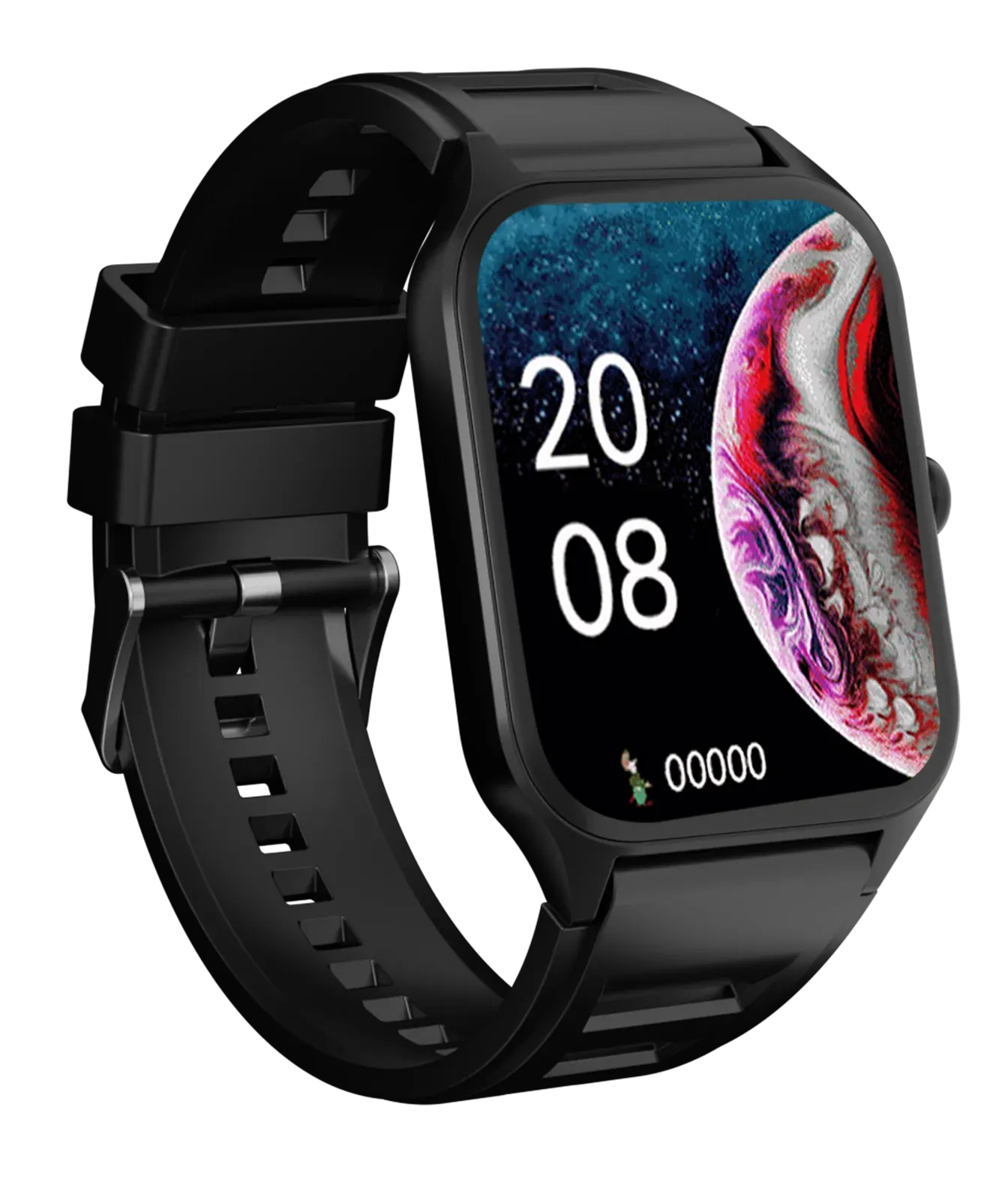 Hammer Stroke Bluetooth Calling Smartwatch With largest 1.96" TFT Display