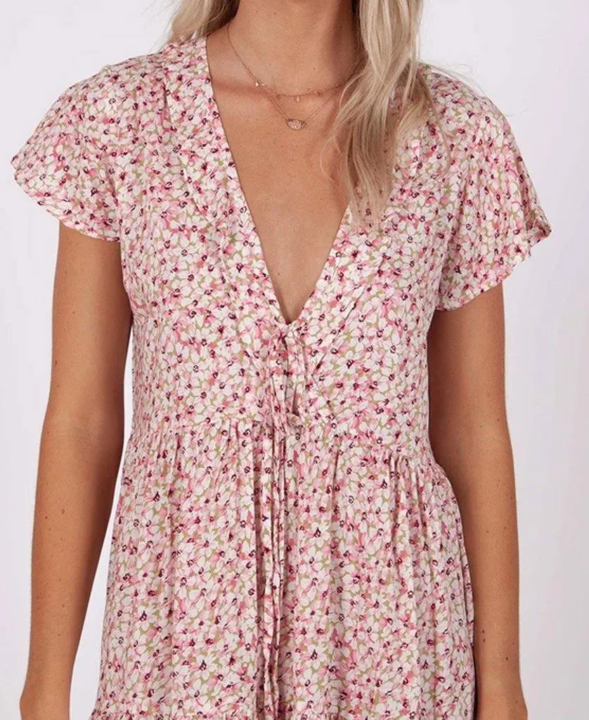 Hannah Dress | Pink Daisy