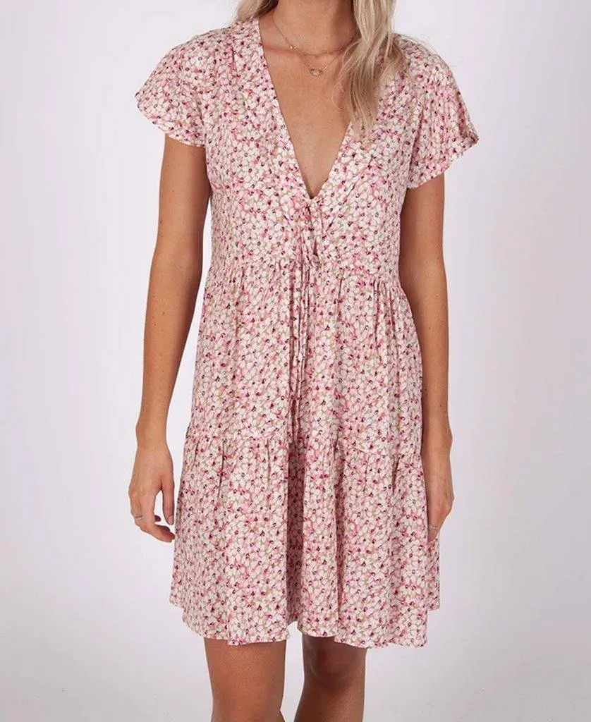 Hannah Dress | Pink Daisy