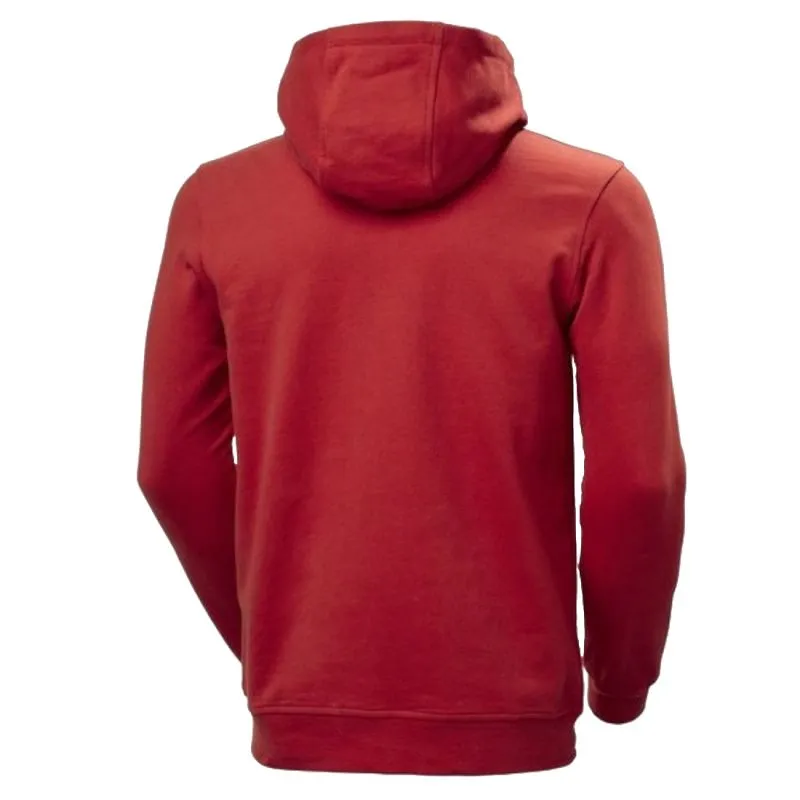 Helly Hansen Mens Logo Hoodie - Red