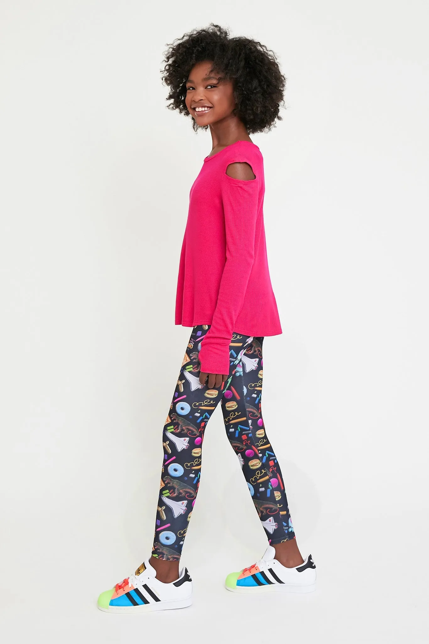 Kids Leggings in Tys Print