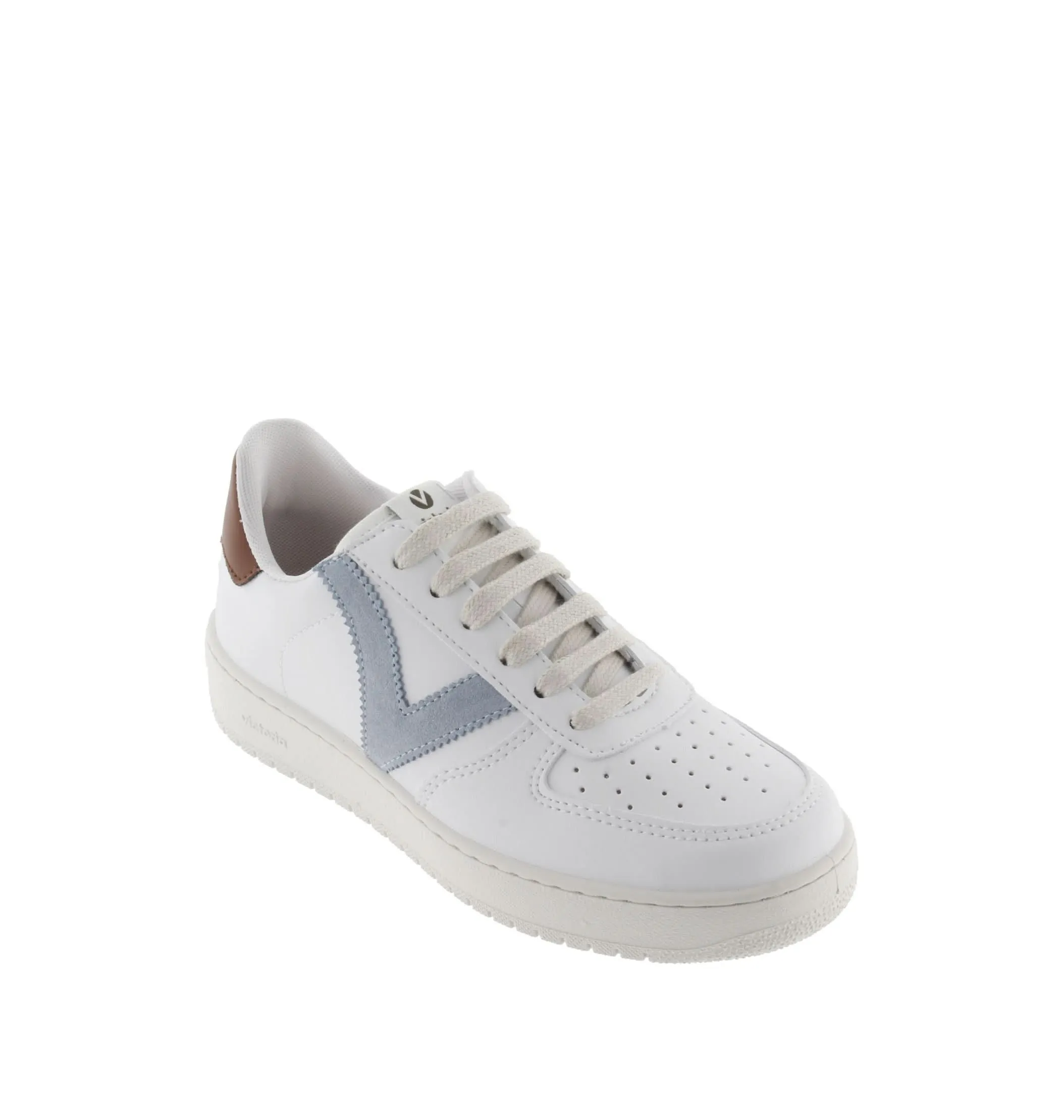 Madrid Contrast Faux Leather Sneaker for Women - 1258201