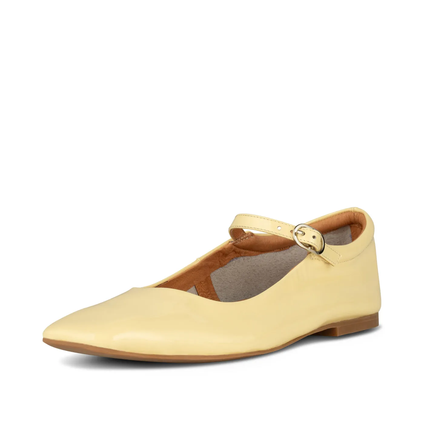 Maya ballerina i lak - ANISE YELLOW