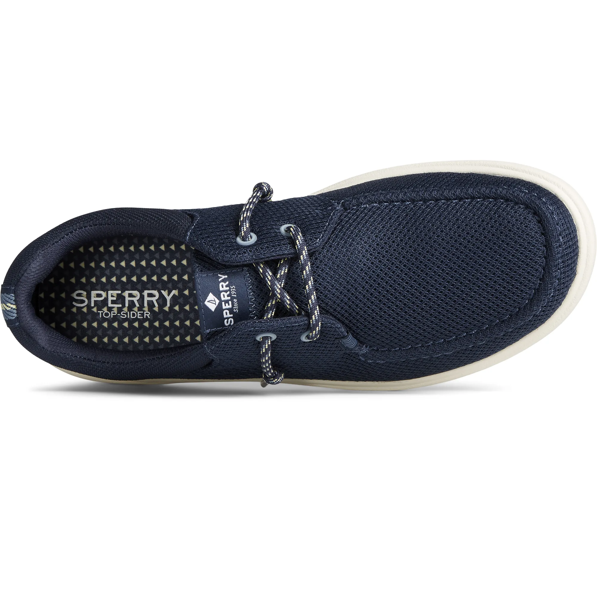 Men's Captain's Moc Mesh Sneaker - Navy (STS24876)