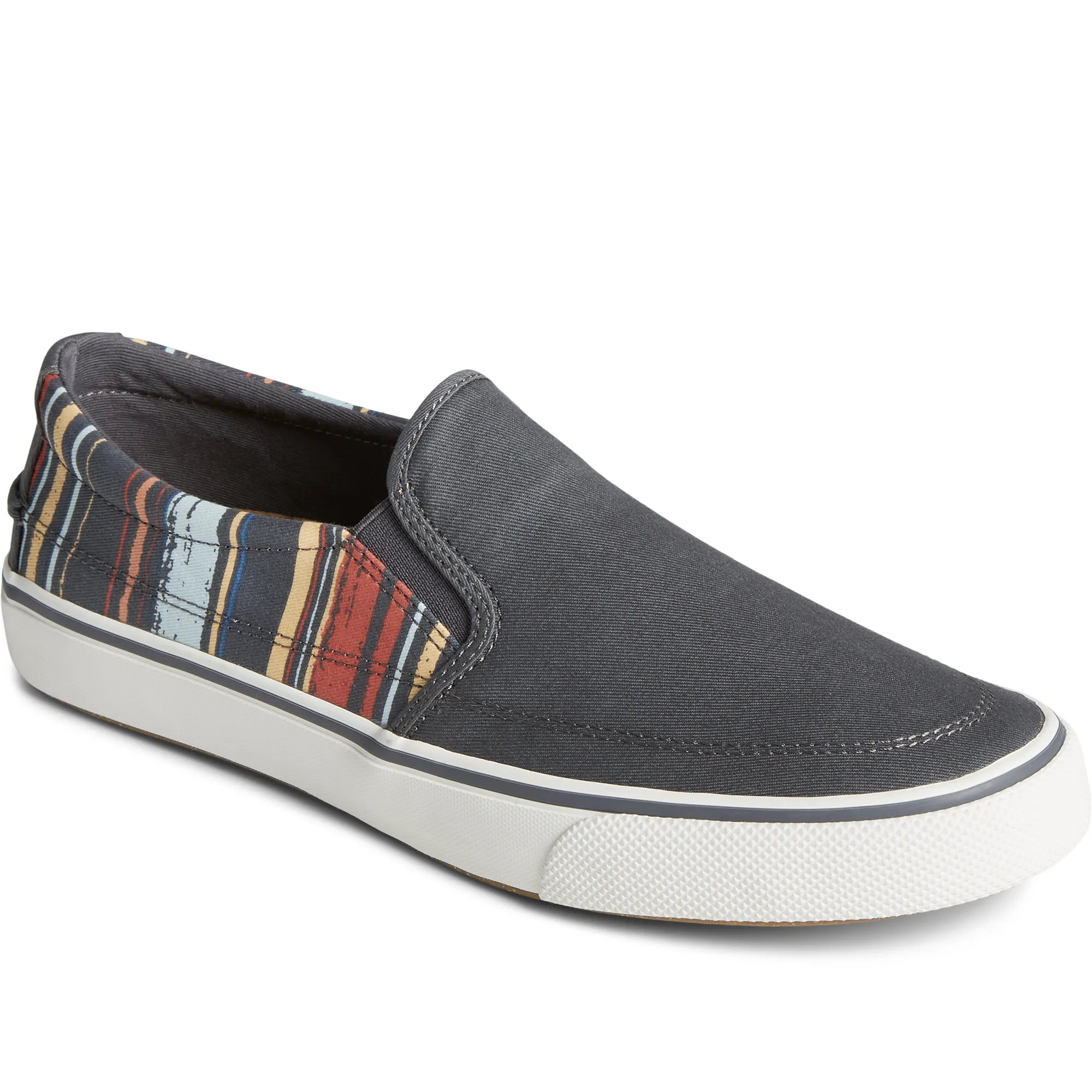 Men's Striper II Resort Slip On Sneaker - Black (STS24836)