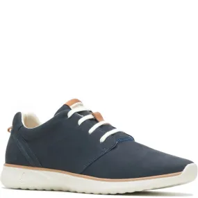 Navy Good Leather Lace-Up Trainers