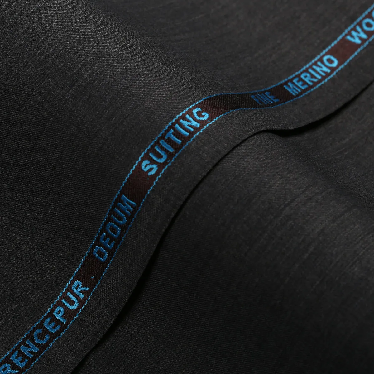 Plain Melange-Medium Grey, Wool Blend Stretch, Dedum Suiting Fabric