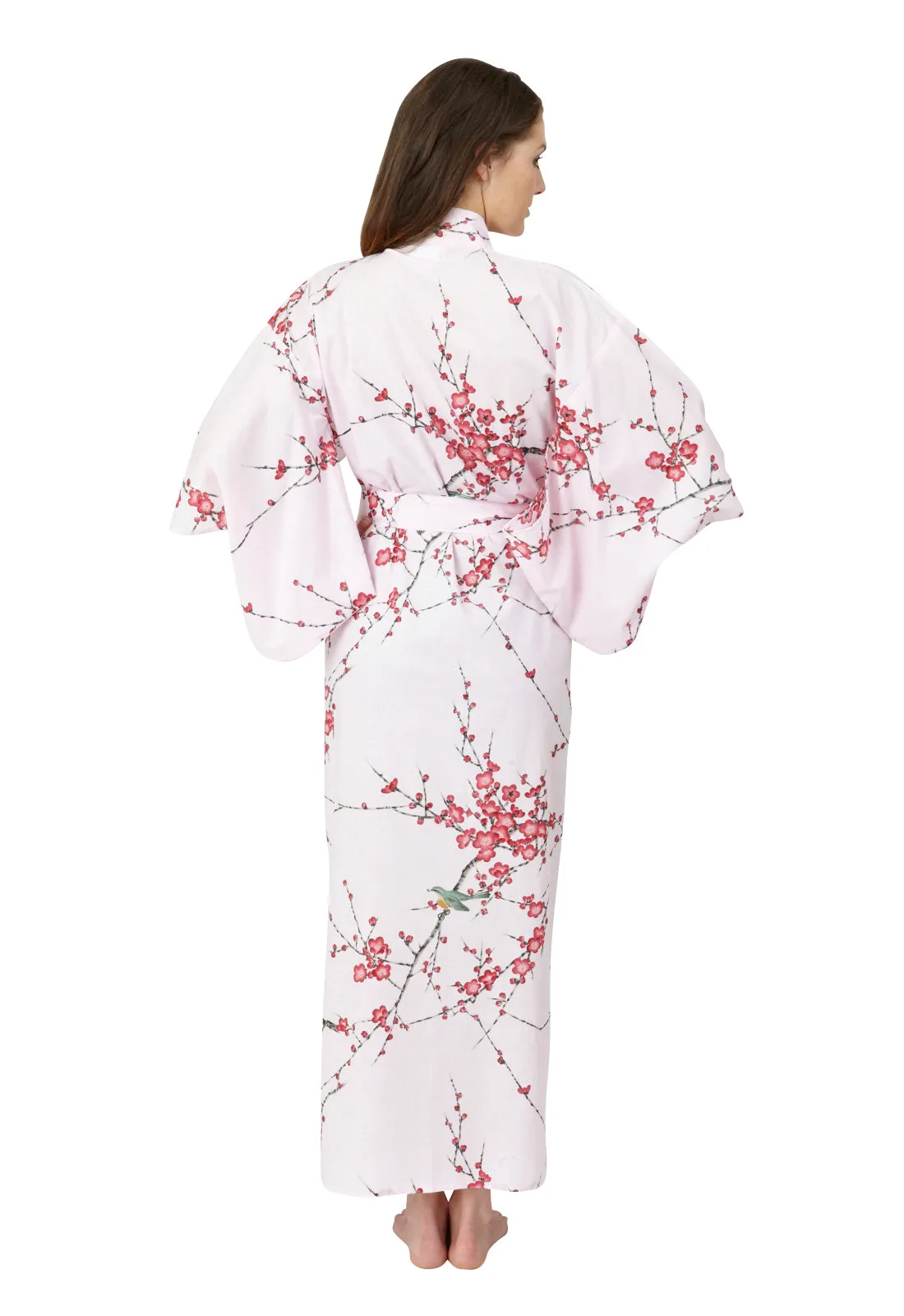 Plum & Warbler Long Cotton Kimono