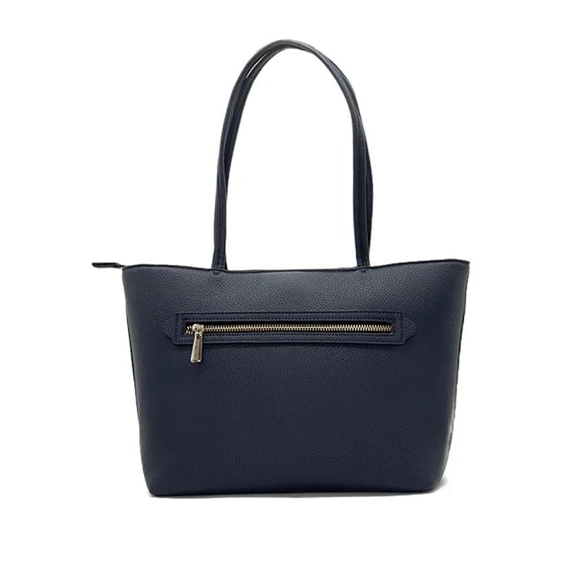 Rache Tote (L) Women's Bag - Navy