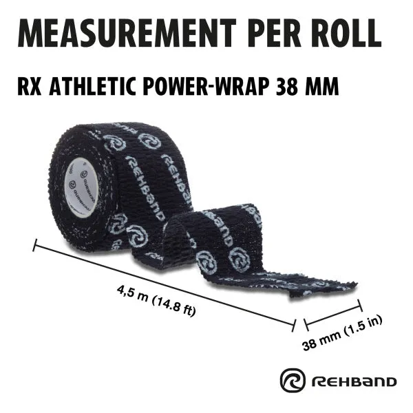 RX Athletic Power-Wrap 38mm, Hookgrip Tape